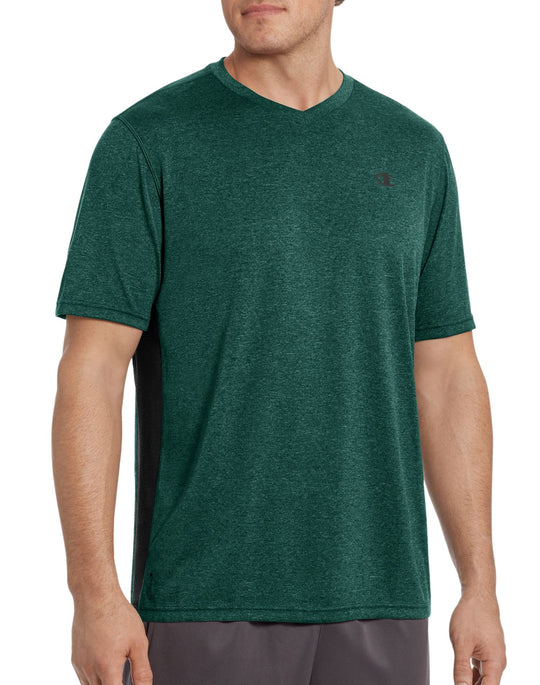 Champion Vapor Men’s Heather V-Neck Tee