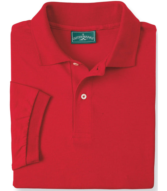 Outer Banks Blended Jersey Polo