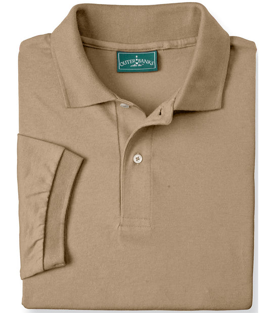 Outer Banks Blended Jersey Polo