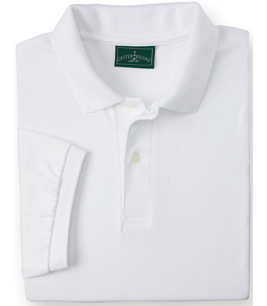 Outer Banks Blended Jersey Polo