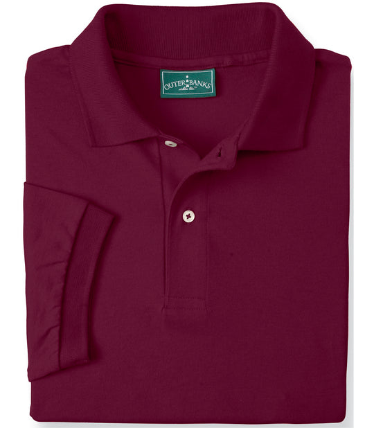 Outer Banks Blended Jersey Polo
