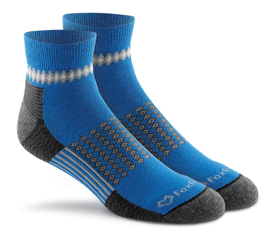 Fox River Adult Carbon Lightweight Merino Wool Quarter Crew Sock