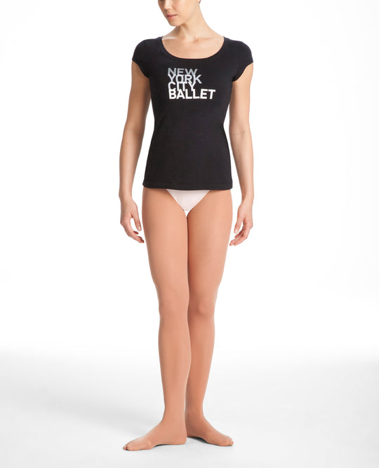 Danskin Women`s NYCB Dance Fashion Tee Shirt