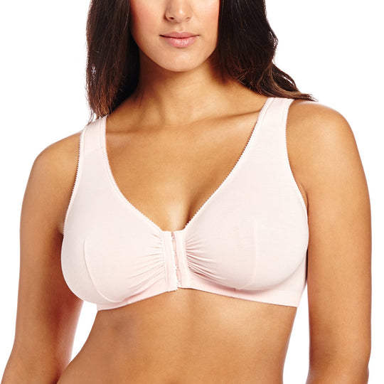 Leading Lady Womens Cotton Front Hook Leisure Bra