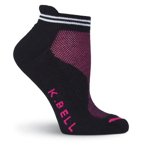 K. Bell Womens Repreve Sport No Show Socks
