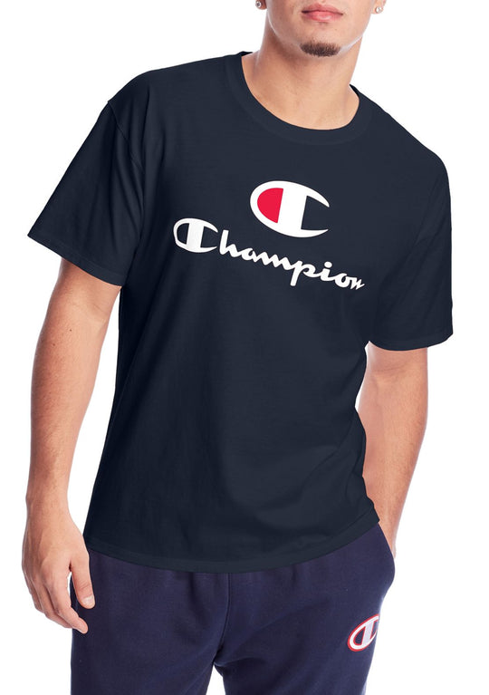 Champion Mens Classic Short-Sleeve Jersey Tee