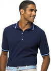 Outer Banks Men's Nautical Stripe Pique Polo