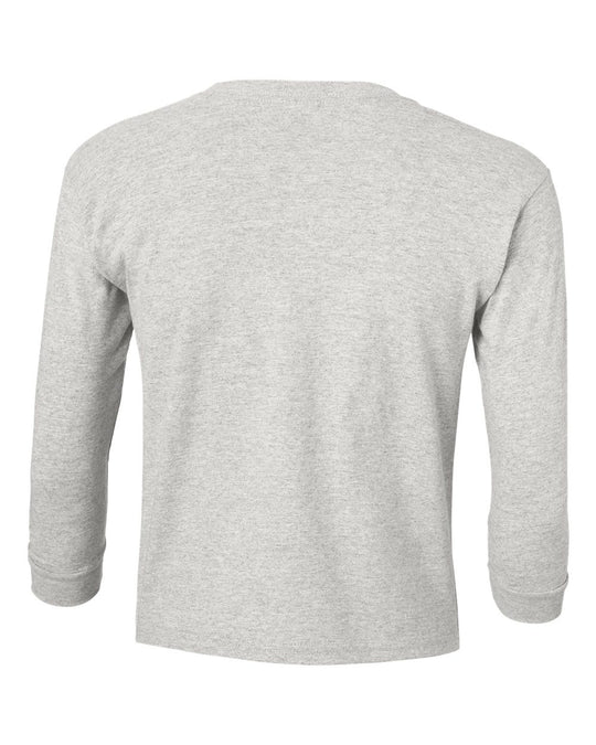 Gildan Youth Ultra Cotton Long Sleeve T-Shirt, XL, Purple