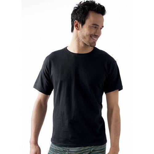 Hanes Dyed Pocket T 4 Pack