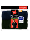 Hanes Men's ComfortSoft Dyed TAGLESS Crewneck Undershirt 2-Pack