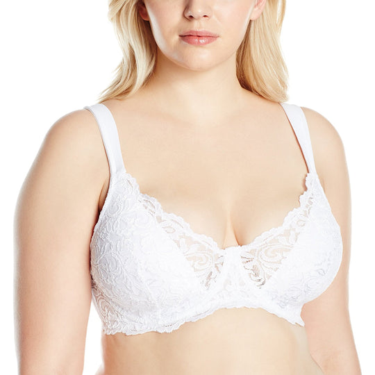 Leading Lady Womens Sculpted Lace Underwire Bra