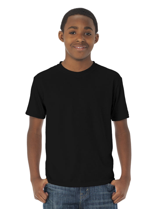 Jerzees Boys DRI-POWER Sport Short Sleeve Crew T-Shirt