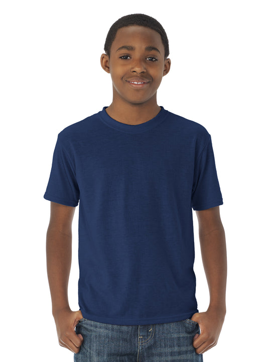 Jerzees Boys DRI-POWER Sport Short Sleeve Crew T-Shirt