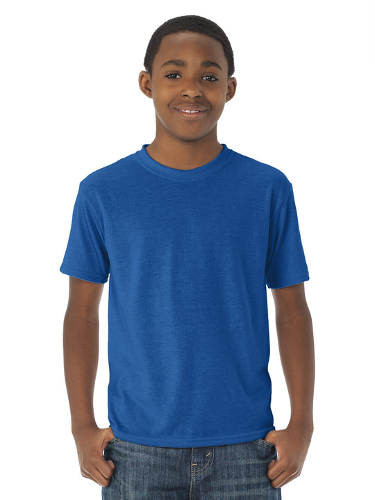 Jerzees Boys DRI-POWER Sport Short Sleeve Crew T-Shirt