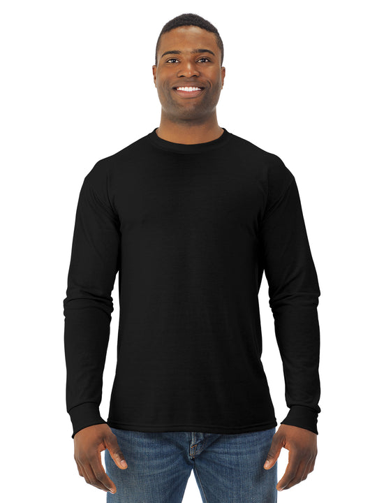 Jerzees Mens DRI-POWER Sport Long Sleeve Crew T-Shirt