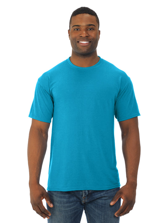 Jerzees Mens DRI-POWER Sport Short Sleeve Crew T-Shirt