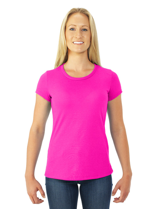 Jerzees Womens DRI-POWER Sport Short Sleeve Crew T-Shirt
