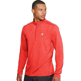 Champion Men`s PowerTrain Heather 1/4 Zip