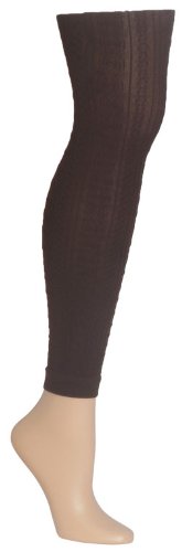 MeMoi Women`s Footless Textured Tights