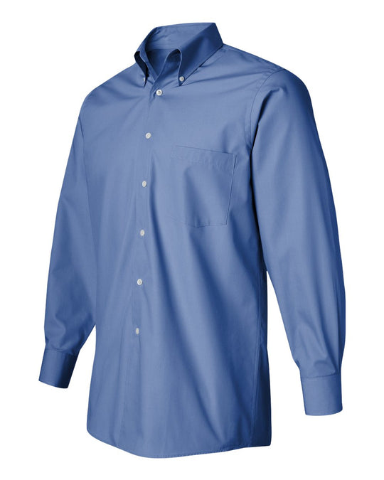 Van Heusen Mens Silky Poplin Shirt