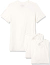 Champion Mens Vented Crew Undershirts 3-pack, L, Black