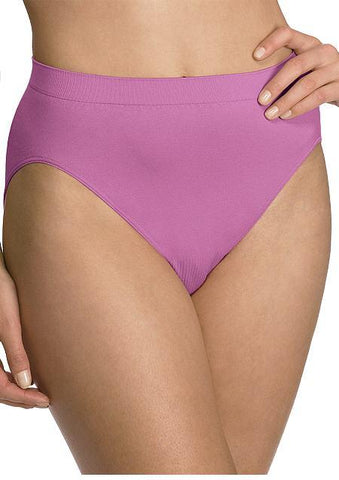 Barely There Microfiber Solid Hi-Cut Pantie