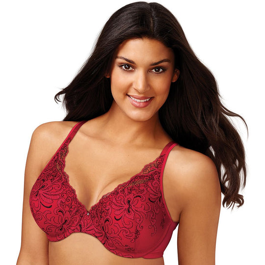 Playtex Secrets Side Smoothing Embroidered Undewire Bra