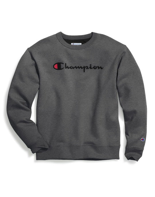 Champion Mens Powerblend Fleece Crew