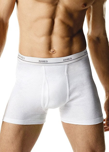 Hanes White Boxer Briefs 2 Pack