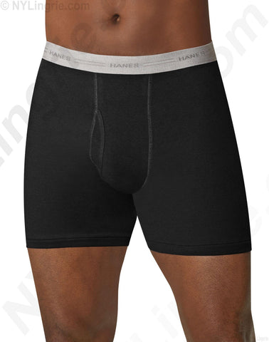 Hanes Men's Tagless Boxer Briefs with Comfort Flex Waistband 5-Pack