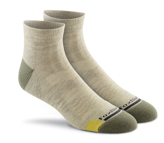 Fox River Adult PrimaHike Lightweight PrimaLoft Quarter Crew Socks