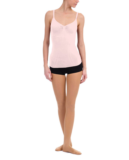 Danskin Women`s Seamless Adjustable-Strap Dance Camisole Top