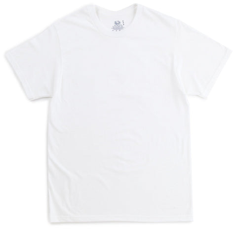 Fruit of the Loom Men`s 3 Pack White Crews