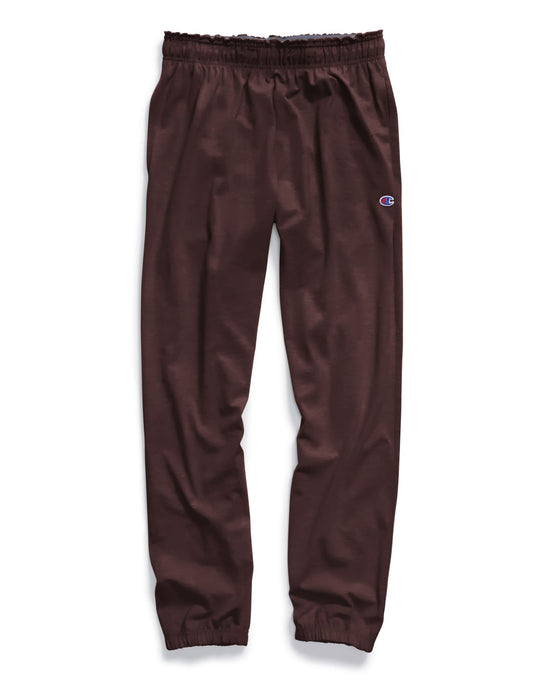 Champion Men`s Authentic Closed Bottom Jersey Pants