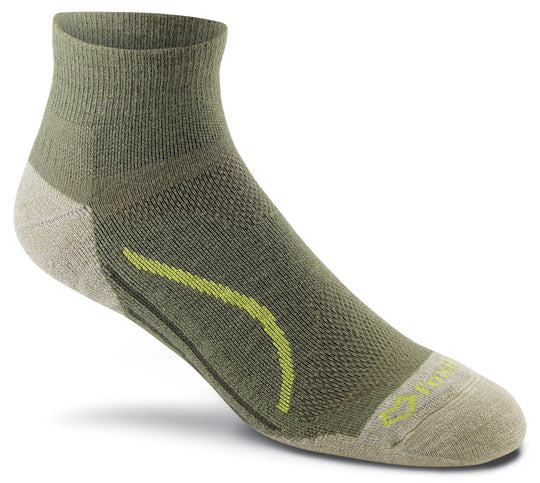 Fox River Mens Basecamp Lightweight Quarter Crew Socks
