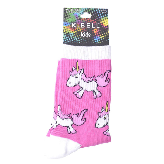 K. Bell Girl`s Crew Socks