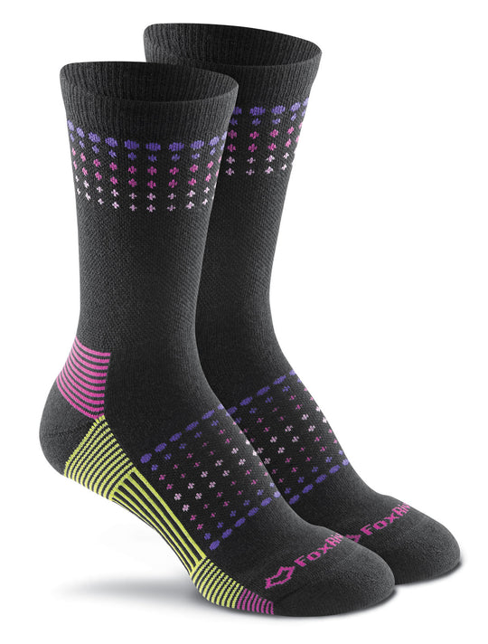 Fox River Adult Ombre Sunrise Lightweight Merino Wool Crew Sock