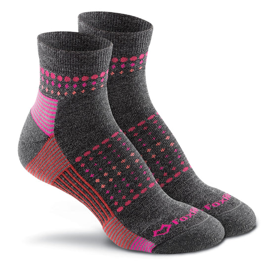Fox River Adult Ombre Sunrise Medium Weight Merino Wool Quarter Crew Sock