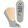 Hot Sox Womens Stop Guac and Roll Liner Socks