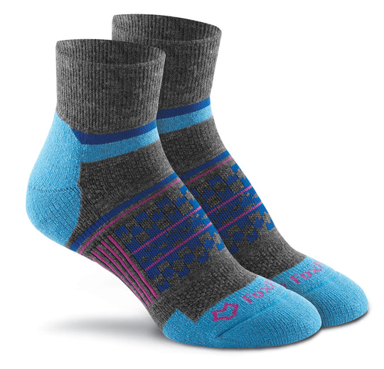 Fox River Adult Prima Glencoe Lightweight PrimaLoft Quarter Crew Sock