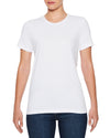 Gildan Ladies Softstyle CVC T-Shirt, XL, White