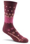 Fox River Womens Batik Lightweight Crew Socks