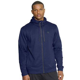 Champion Men`s Powertrain Tech Fleece Scuba Hood