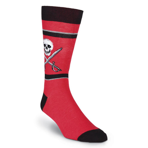 K. Bell Mens Skull and Swords Crew Socks