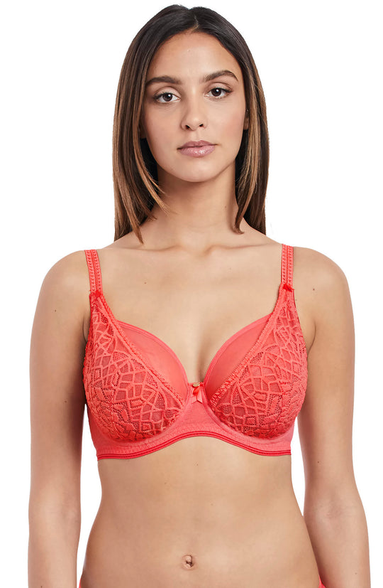 Freya Womens Soiree Lace High Apex Bra
