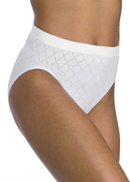 Barely There Seamless Diamond Microfiber Hi-Cut