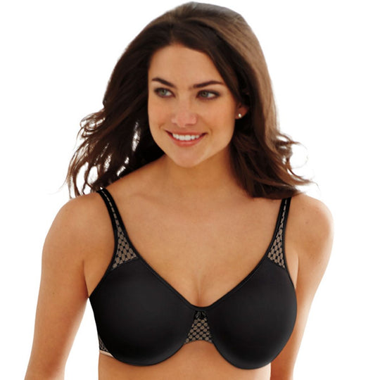 Bali Passion for Comfort Minimizer Underwire Bra, Black, 38C