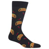 Hot Sox Mens Tacos Crew Socks