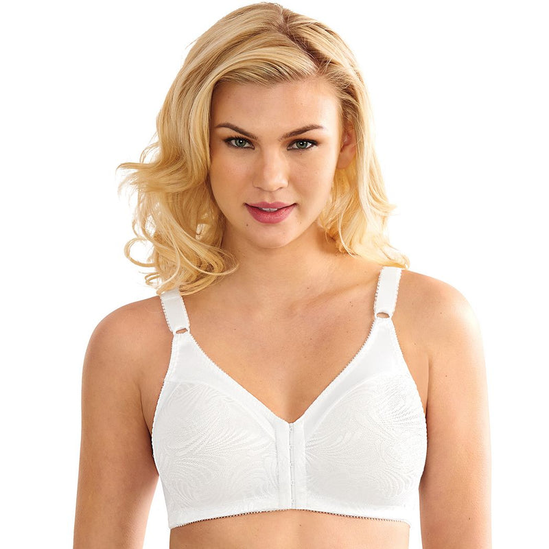 Bali Womens Double Support Front Close Wirefree Bra