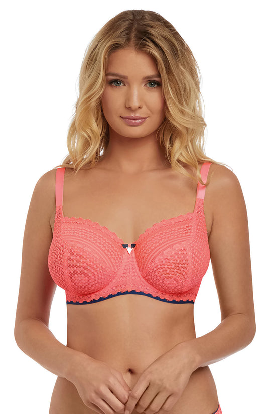 Freya Womens Daisy Lace Underwire Balcony Bra